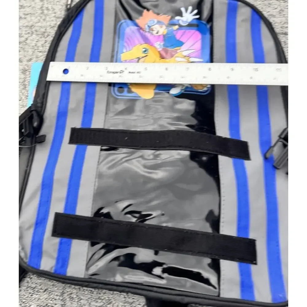 NOS Vintage Digimon Backpack Lunch Bag Set Agumon Tai Y2K Rare NWT- Hard To Find